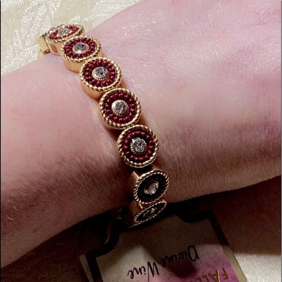 NWT FALL WITH COLOR DIVINE WINE STRETCH BRACELET - Picture 3 of 11